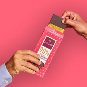 Шоколад Горький Domori Dark Chocolate 90% какао - 75 г (Италия)