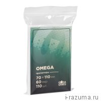 Протекторы GaGa Omega 70х110мм Стандарт (110 шт.)