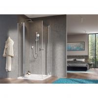 Утолщенное душевое ограждение Radaway Nes 8 KDD II распашное 90х90 см схема 9