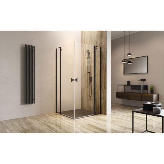 Утолщенное душевое ограждение Radaway Nes 8 KDD II распашное 90х90 см схема 11