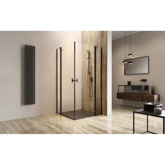 Утолщенное душевое ограждение Radaway Nes 8 KDD II распашное 90х90 см схема 12