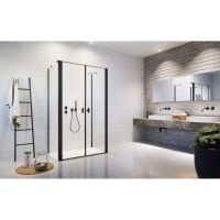 Пристенное закрытое душевое ограждение Radaway Nes 8 DWD+2S двухдверное 80х70  см схема 12