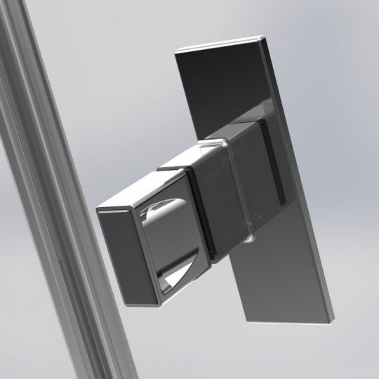 Пристенное закрытое душевое ограждение Radaway Nes 8 DWD+2S двухдверное 80х75  см схема 5