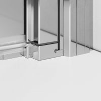 Пристенное закрытое душевое ограждение Radaway Nes 8 DWD+2S двухдверное 80х90  см схема 3