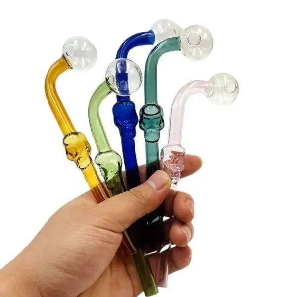 Стеклянная трубка колба Oil Glass Bent
