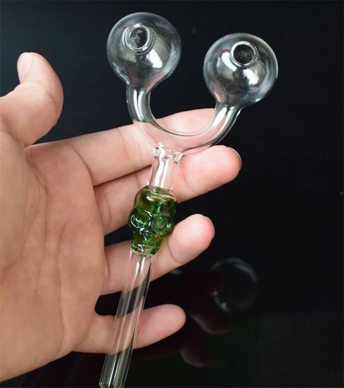 Стеклянная трубка колба Double Ball V2