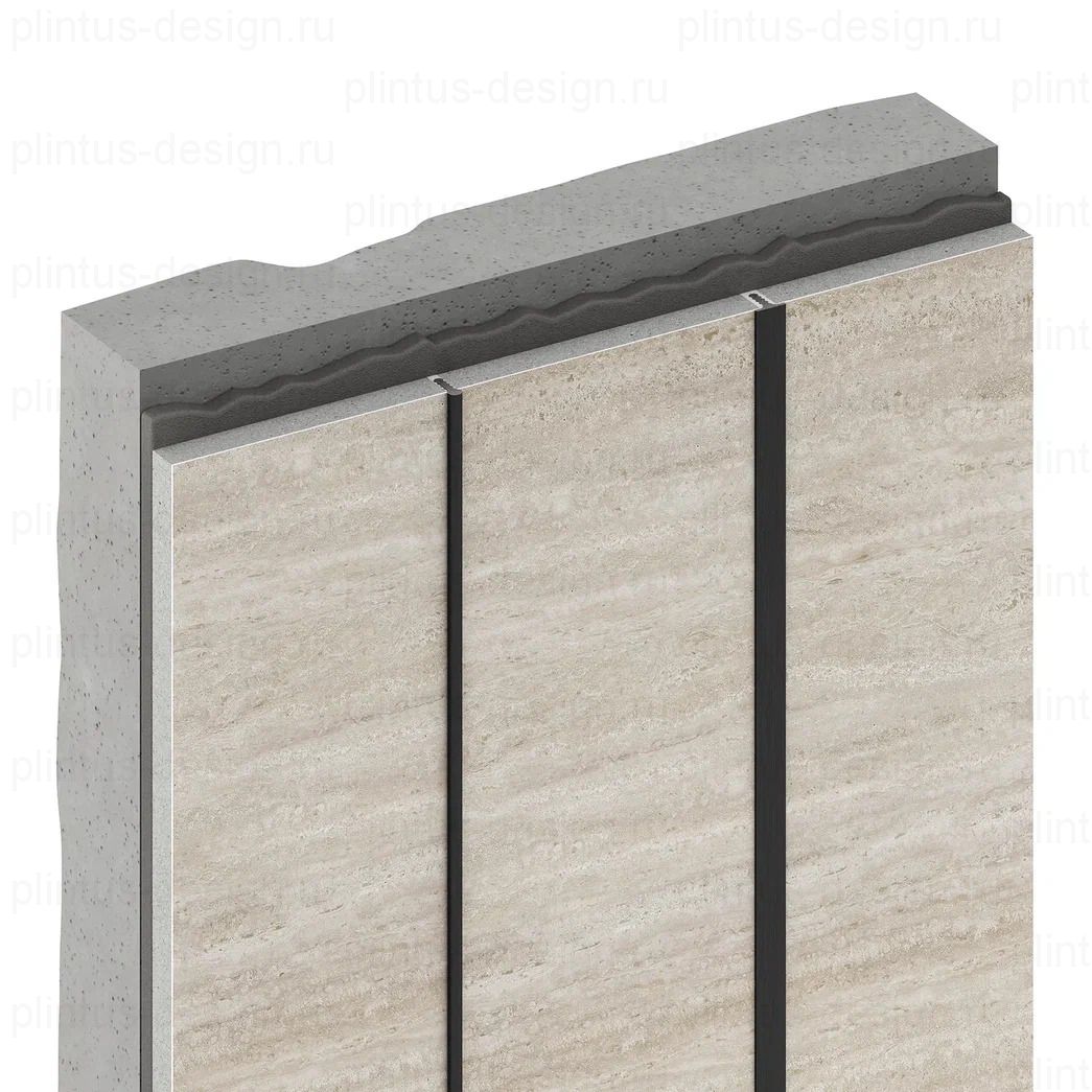 Decaro D009.2 декоративный профиль Титан