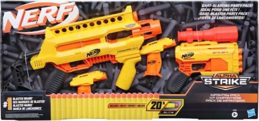 Nerf бластер Alpha Strike Пехотный набор E8964