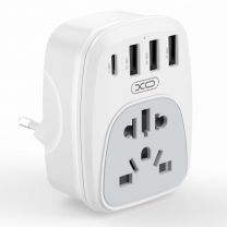 Сетевое зарядное устройство XO WL26. 3USB + Type-C