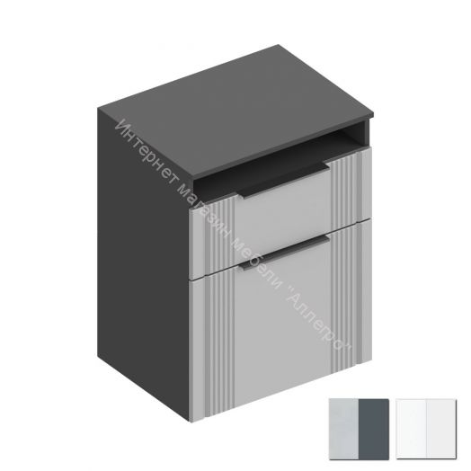 Тумба 1-ств с ящиком и нишей "Вита"