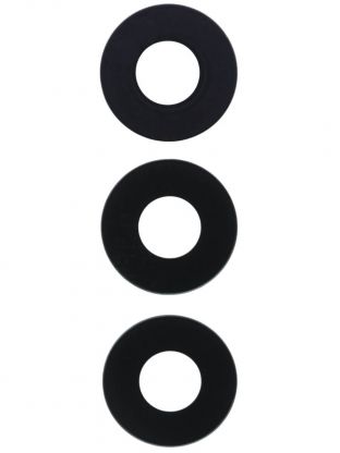 Стекло камеры (линза, объектив) для Tecno Camon 18, 18P (CH6n, CH7n, комплект 3шт)