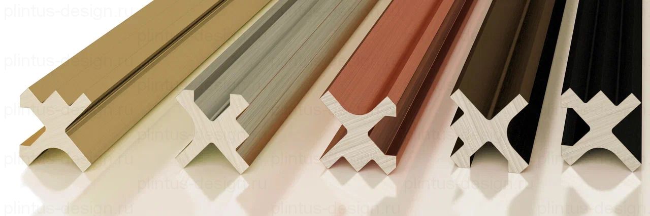 Decaro D00X разделительный профиль Титан