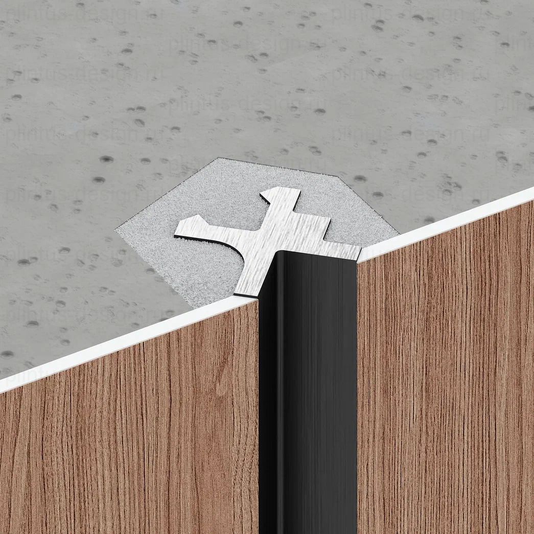 Decaro D00X разделительный профиль Титан