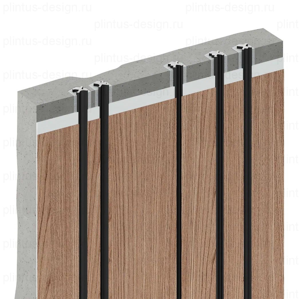 Decaro D00X разделительный профиль Титан