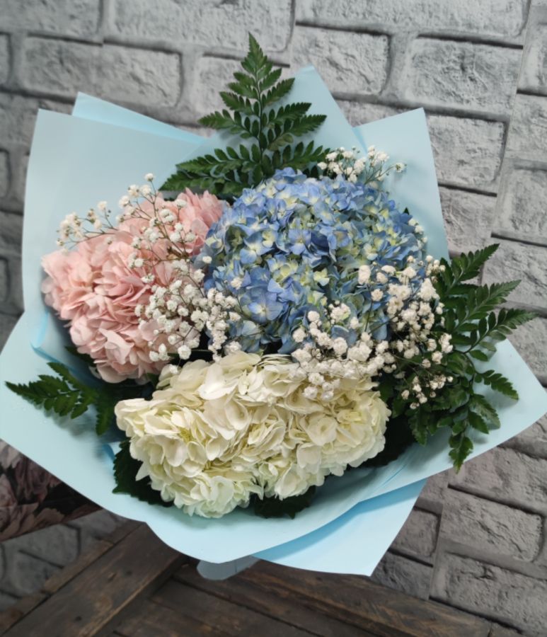 Букет из гортензий - 3