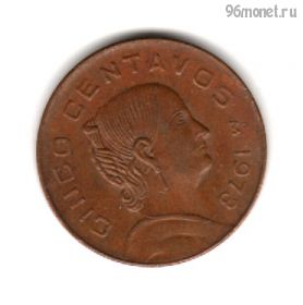 Мексика 5 сентаво 1973