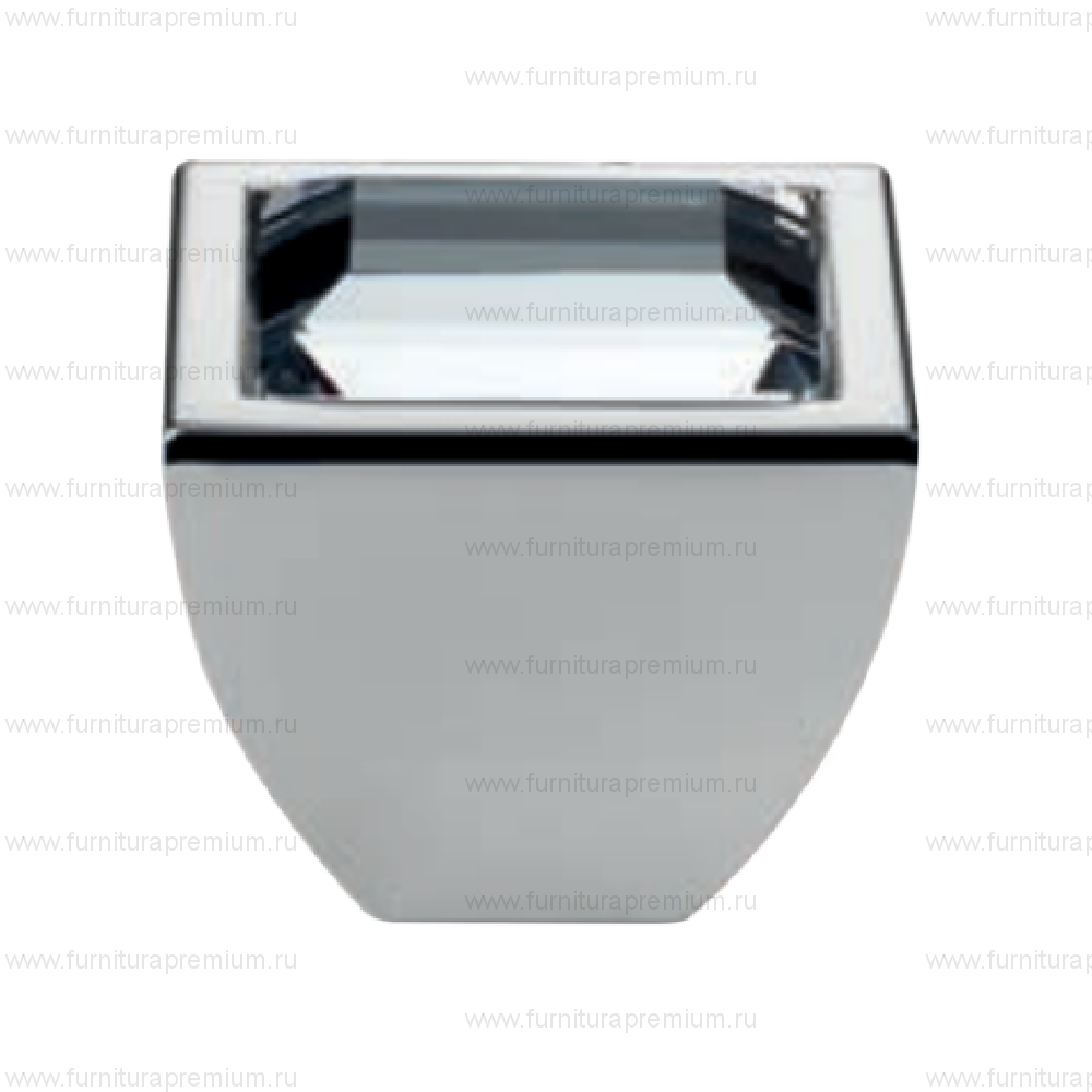 Мебельная ручка-кнопка Linea Cali Elios Crystal 323