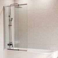 шторка на ванну раздвижная Cezares Slider-VF-11-90/150-C-Cr