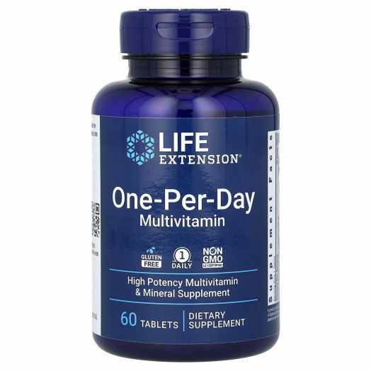 Life Extension, One-Per-Day, 60 таб