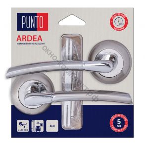 Ручка Punto (Пунто) раздельная LM/A R.TL54.ARDEA/HD SN/CP-3 матовый никель/хром ID товара: 45525