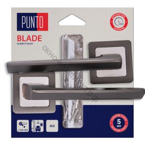 Ручка Punto (Пунто) раздельная LM/A K.QR52.BLADE/HD GR/CP-23 графит/хром ID товара: 45531