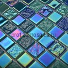 Bondi breeze-25 стекло. Мозаика серия CRYSTAL,  размер, чип 25*25 мм: 300*300*4 (Bonaparte)