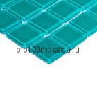 Coral sea стекло. Мозаика серия CRYSTAL,  размер, чип 25*25 мм: 300*300*4 (Bonaparte)