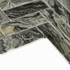 Hadar Grey стекло. Мозаика серия CRYSTAL,  размер, чип 30*98 мм: 268*286*4.5 (Bonaparte)
