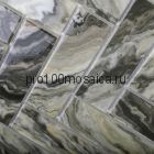 Hadar Grey стекло. Мозаика серия CRYSTAL,  размер, чип 30*98 мм: 268*286*4.5 (Bonaparte)
