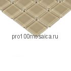 Irish coffe стекло .Мозаика серия CRYSTAL, размер, чип 25*25 мм:300*300*4 (Bonaparte)