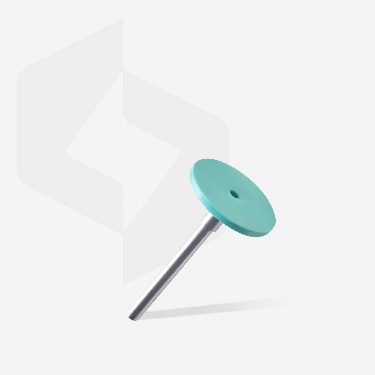 Диск педикюрный пластиковый скошенный PODODISC EXPERT S в комплекте со сменным файлом-кольцом 180 гр