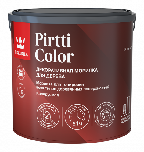 Морилка для панелей Pirtti Color